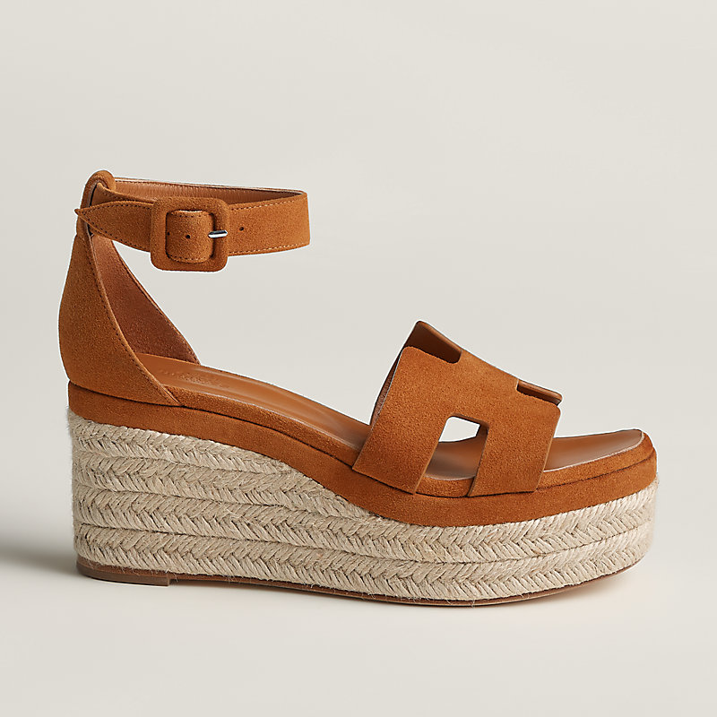 HELMESの場合：洗練さと共に☆HERMES Espadrilles Elda Elda espadrille | Hermès Mainland China